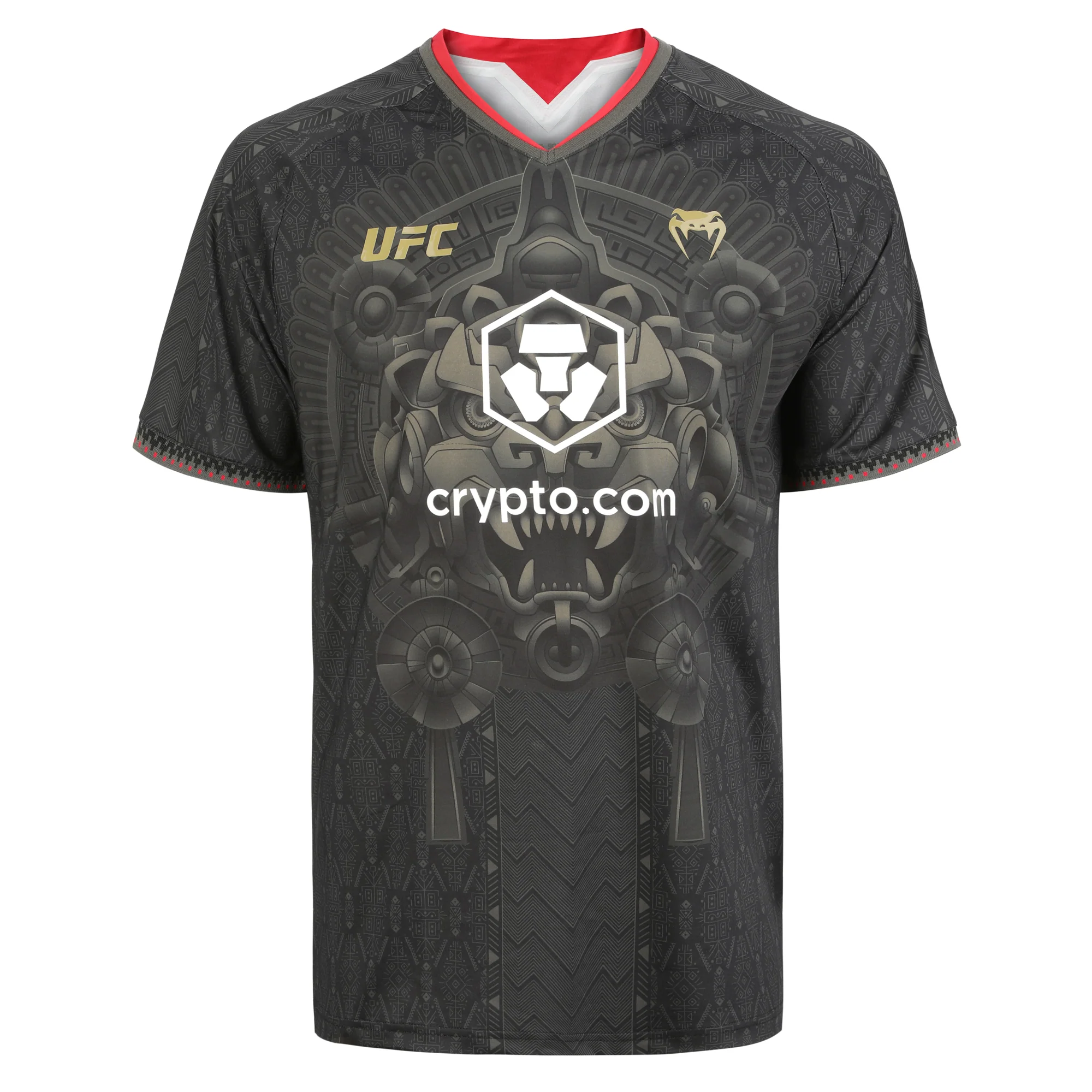Claudio Puelles 1-of-1 Fight Worn Jersey Noche UFC: Lopes vs Silva - Image 3