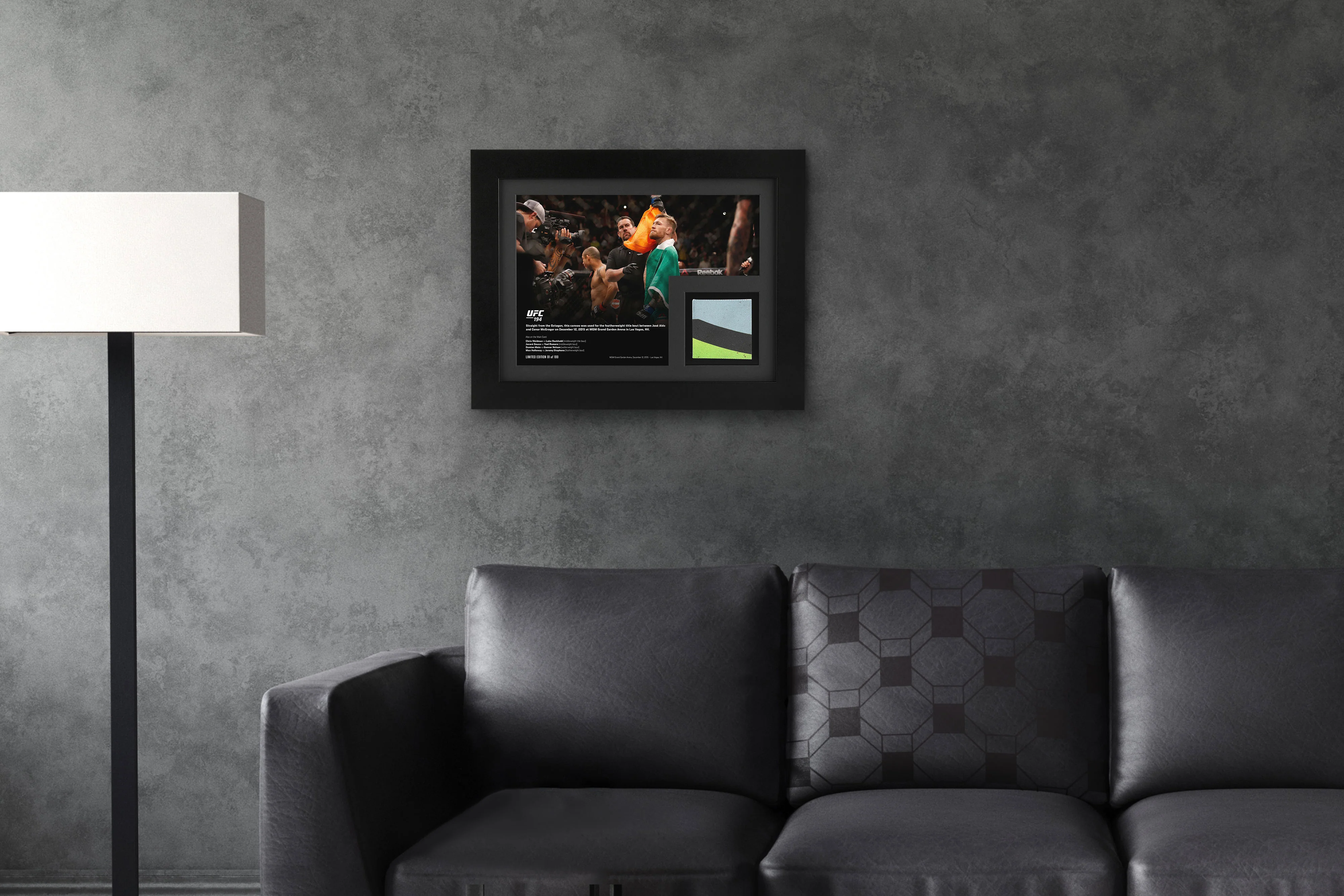 Conor McGregor Limited Edition UFC 194 Canvas & Photo - Image 5