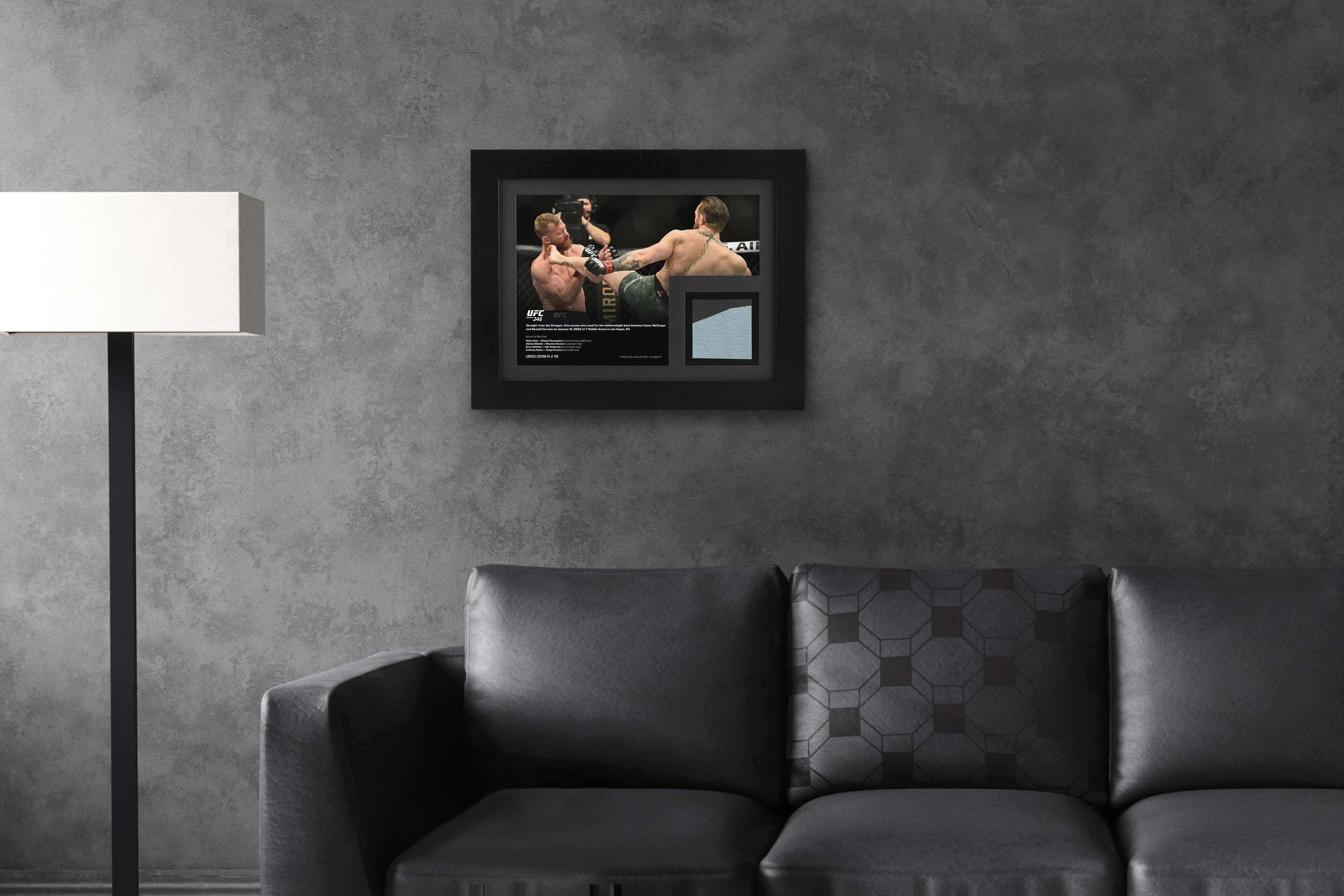 Conor McGregor Limited Edition UFC 246 Canvas & Photo - Image 5