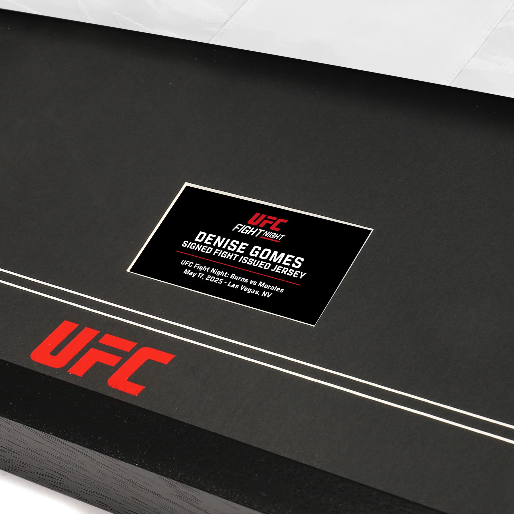 Denise Gomes Signed 1-of-1 Fight Issued Jersey UFC Fight Night: Burns vs Morales - Image 3