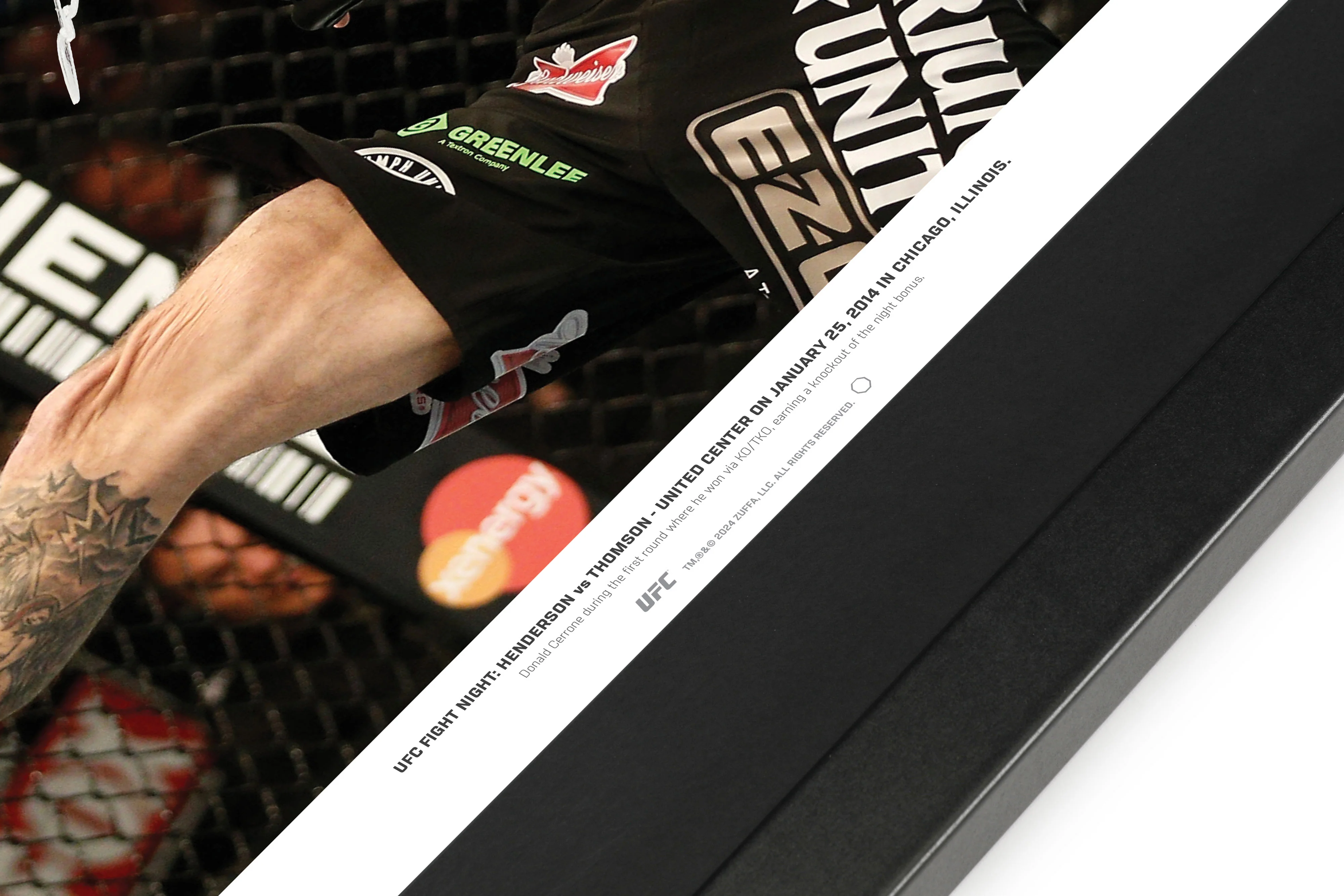 Cowboy Cerrone Signed Photo UFC Fight Night Henderson vs Thomson - Image 5