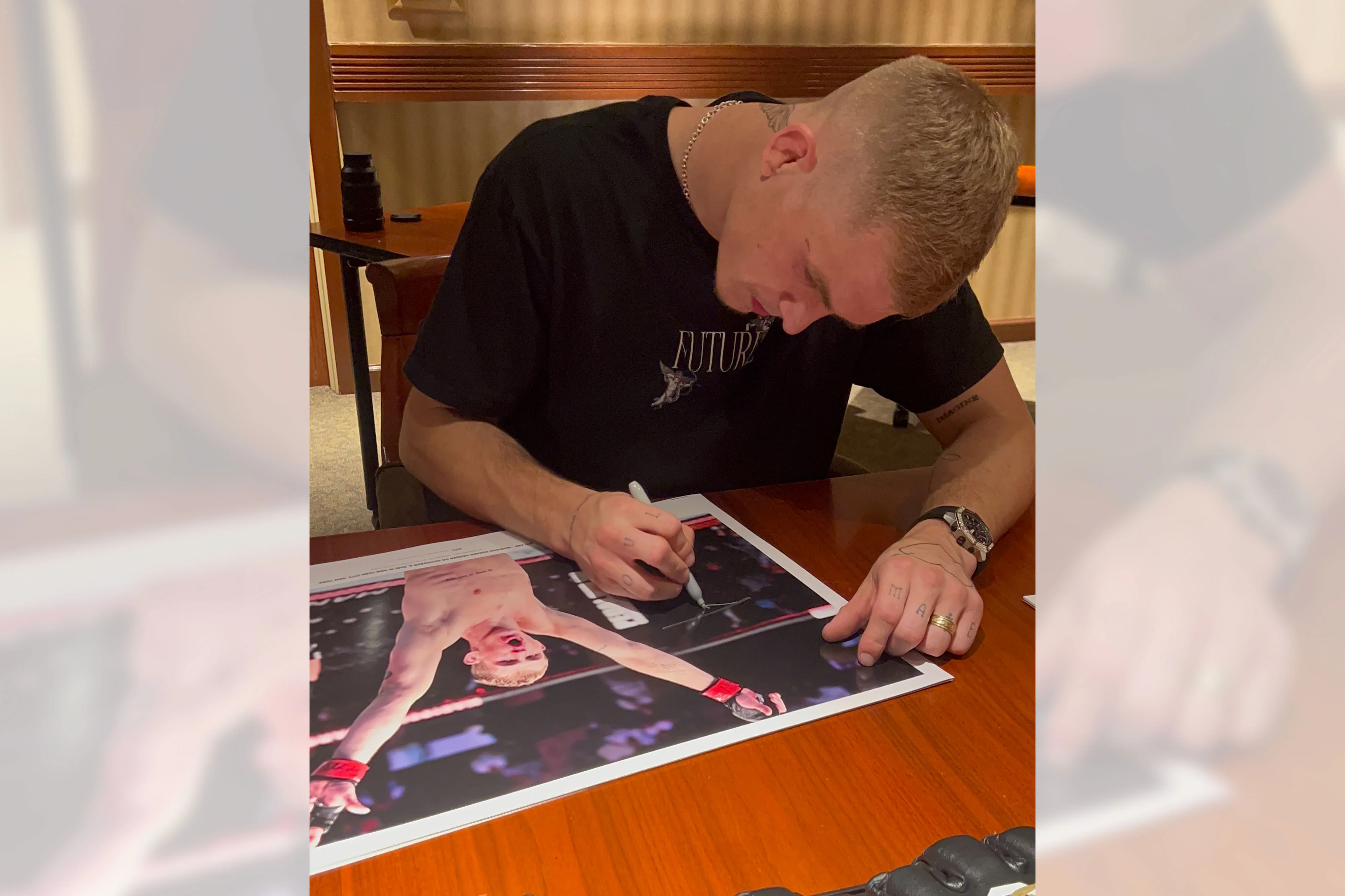 Ian Garry Signed Photo UFC 268 - Image 2