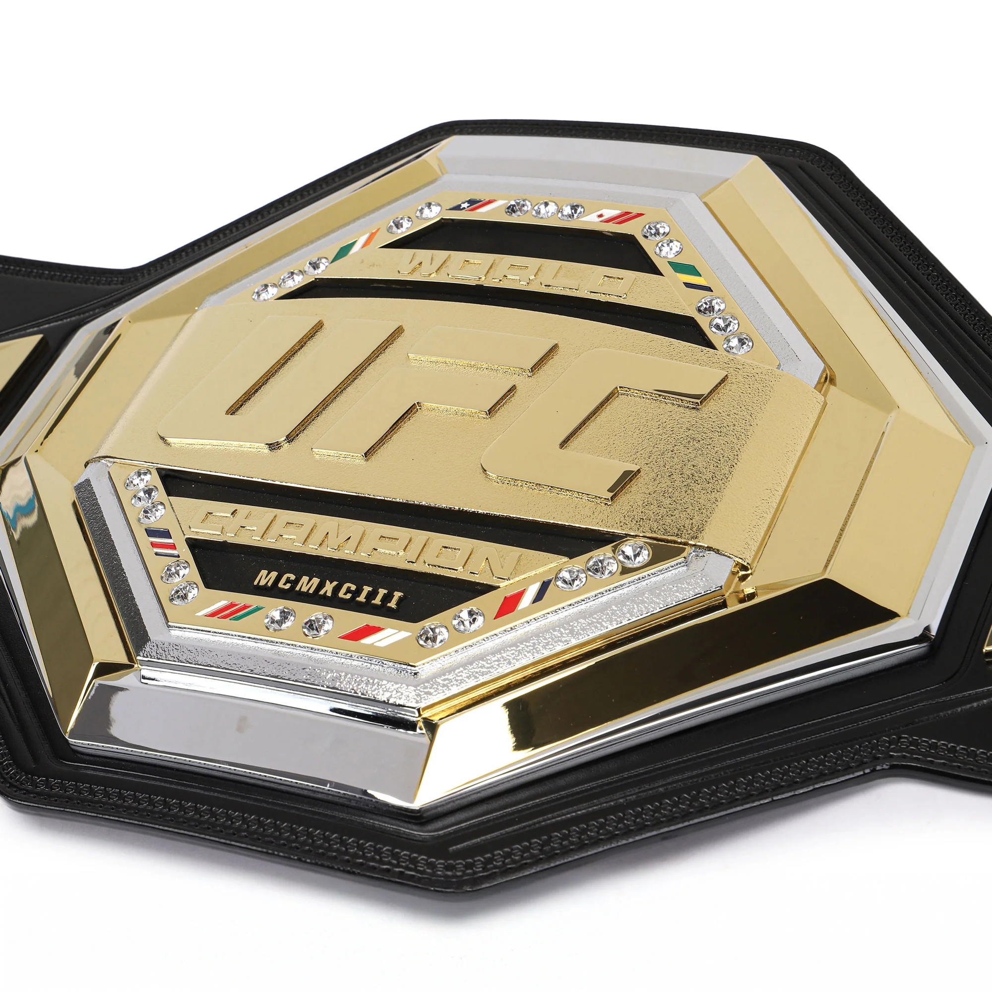 Israel Adesanya Signed UFC Legacy Championship Replica Belt - Image 3