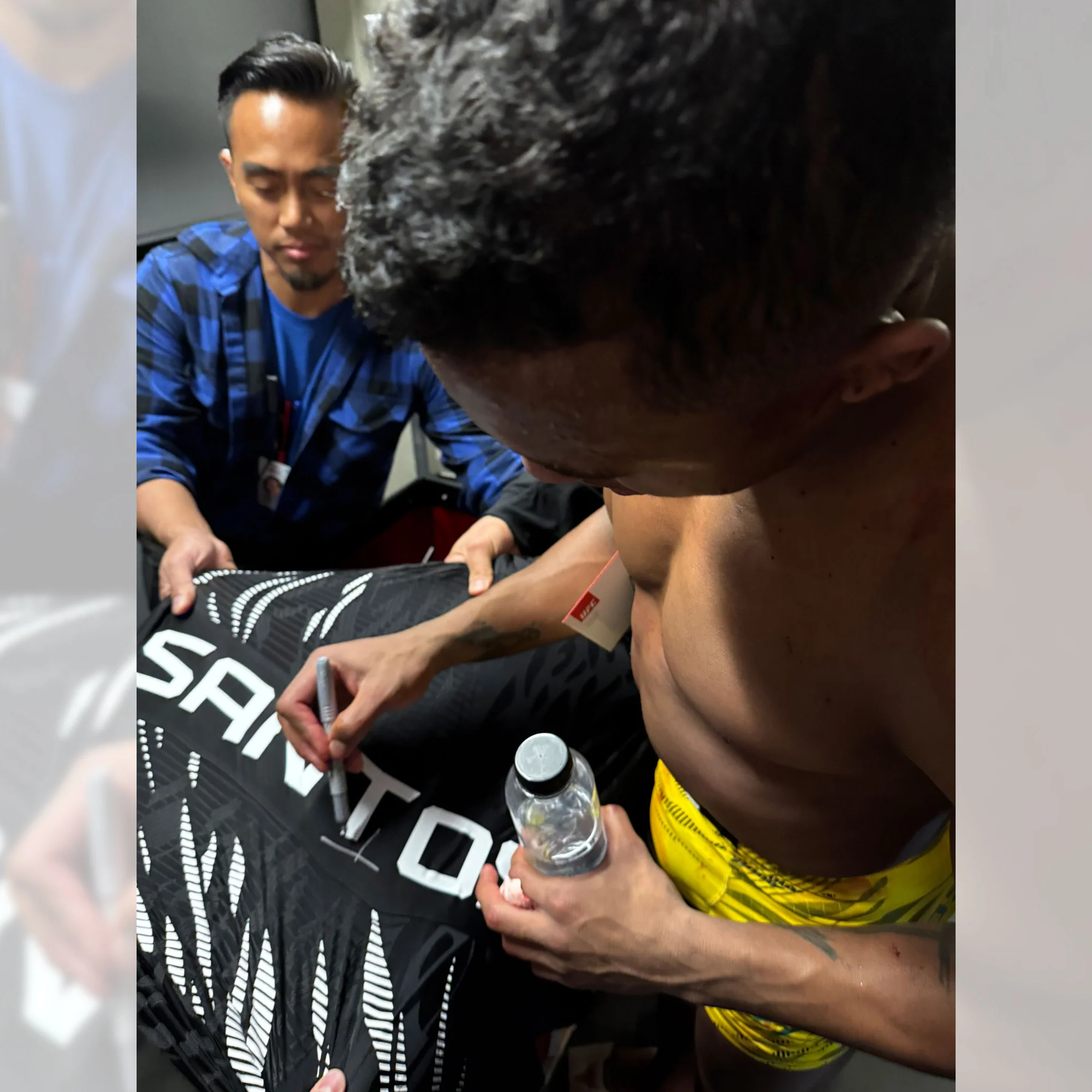Mairon Santos Signed 1-of-1 Fight Issued Jersey UFC 313: Pereira vs Ankalaev - Image 2