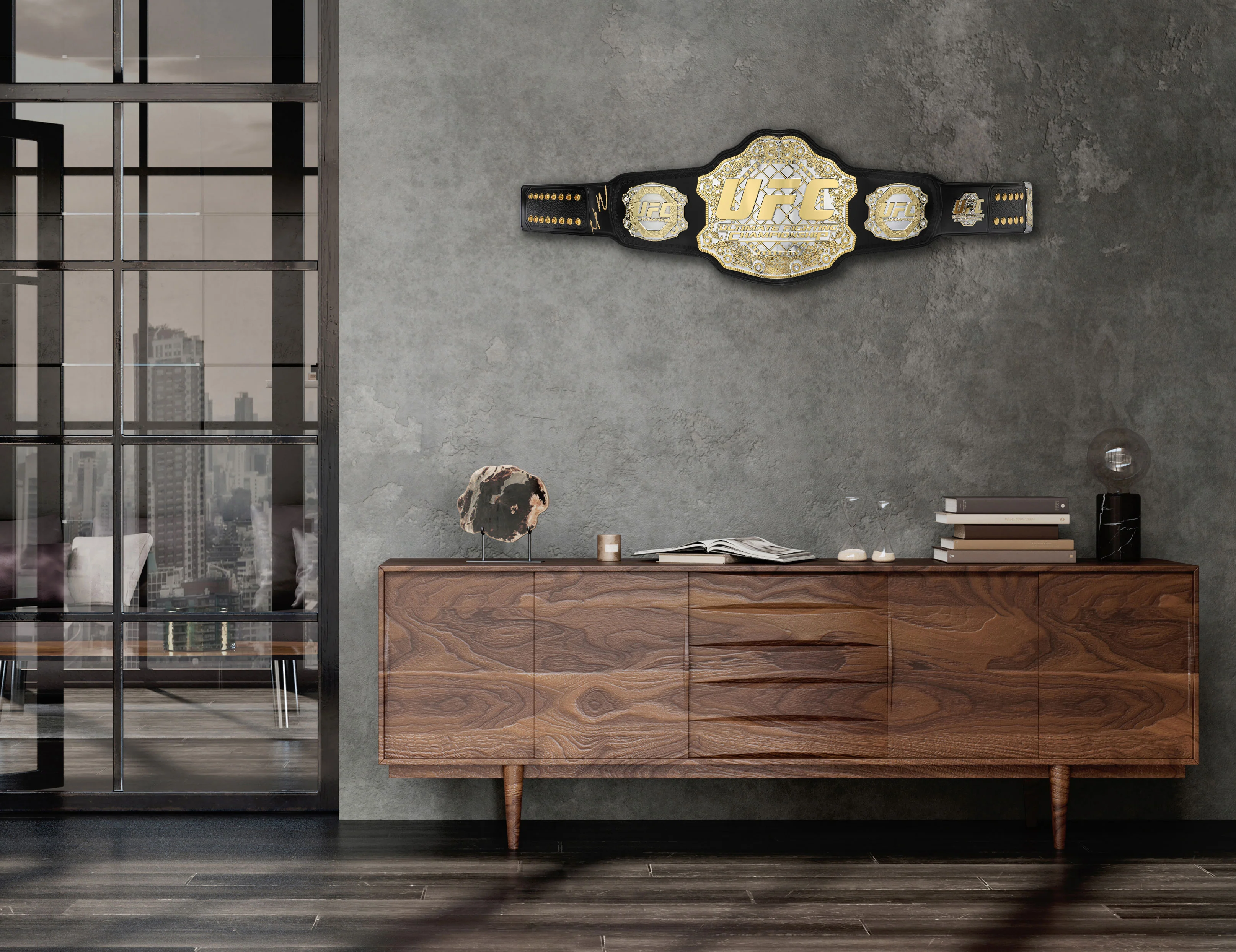 Max Holloway Signed Limited Edition UFC Classic Championship Belt - Image 8