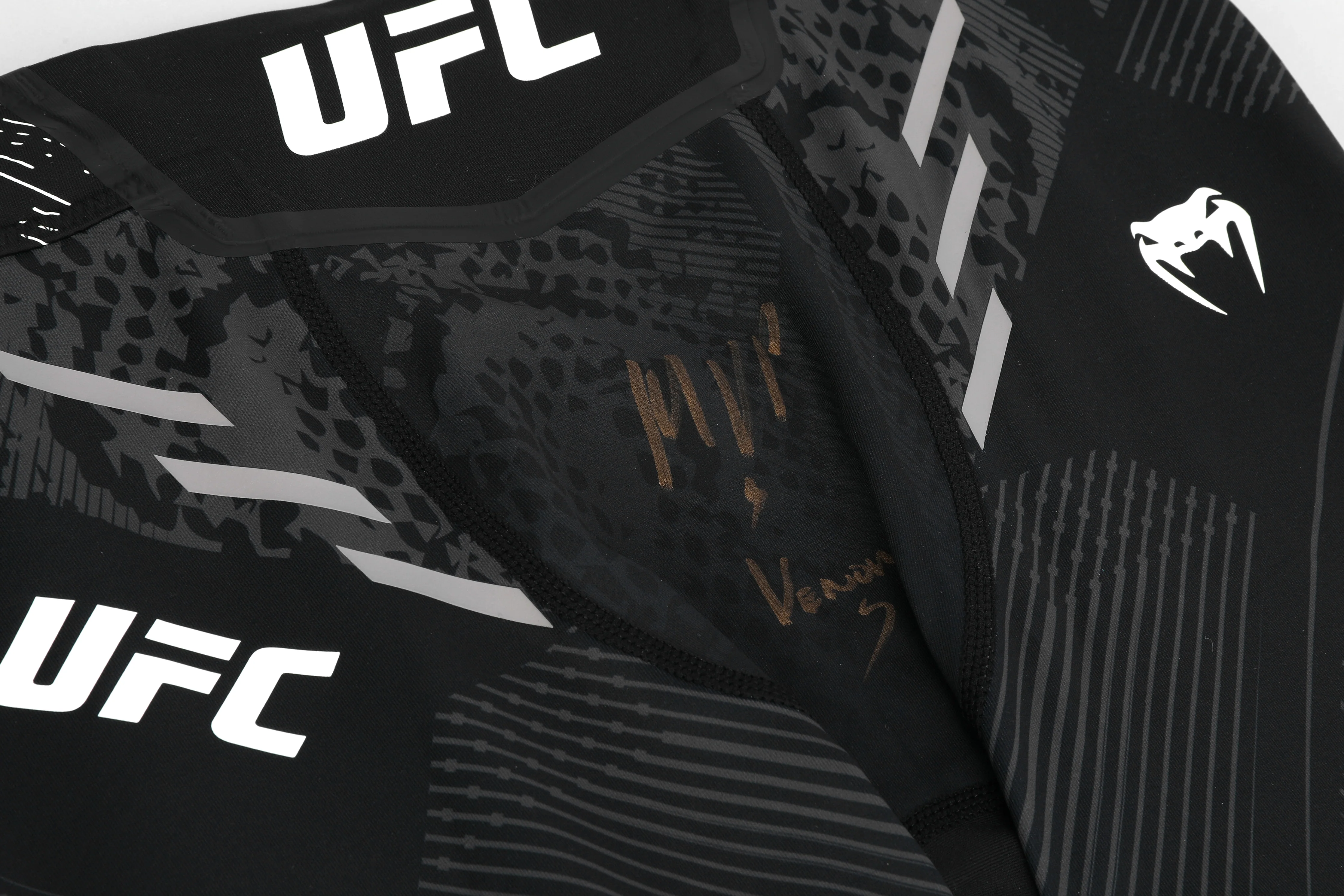 Michael Page Black Venum Fight Night Adrenaline Shorts - Image 4