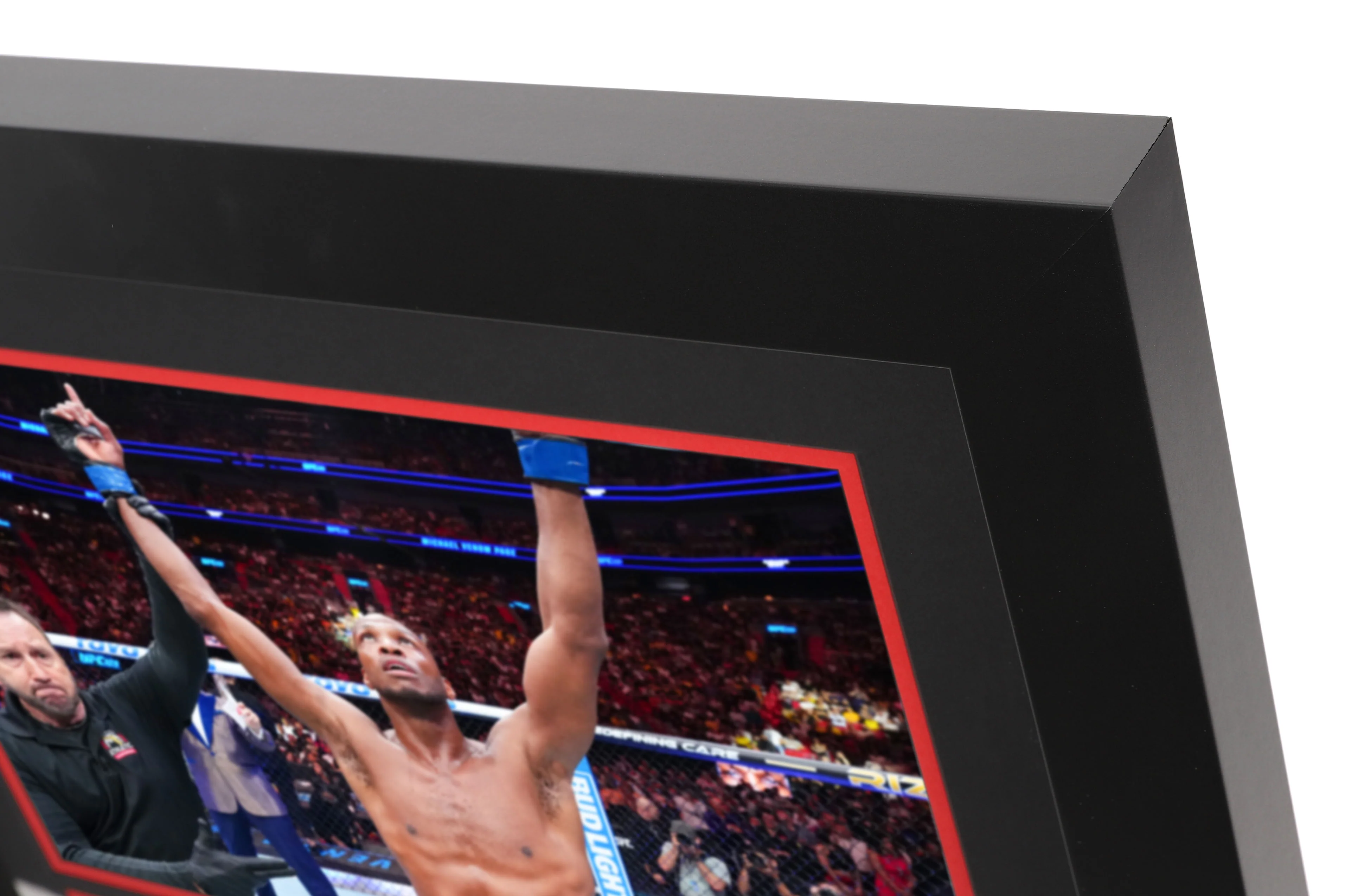 Michael Page Signed UFC 299 Canvas & Photo - Image 4
