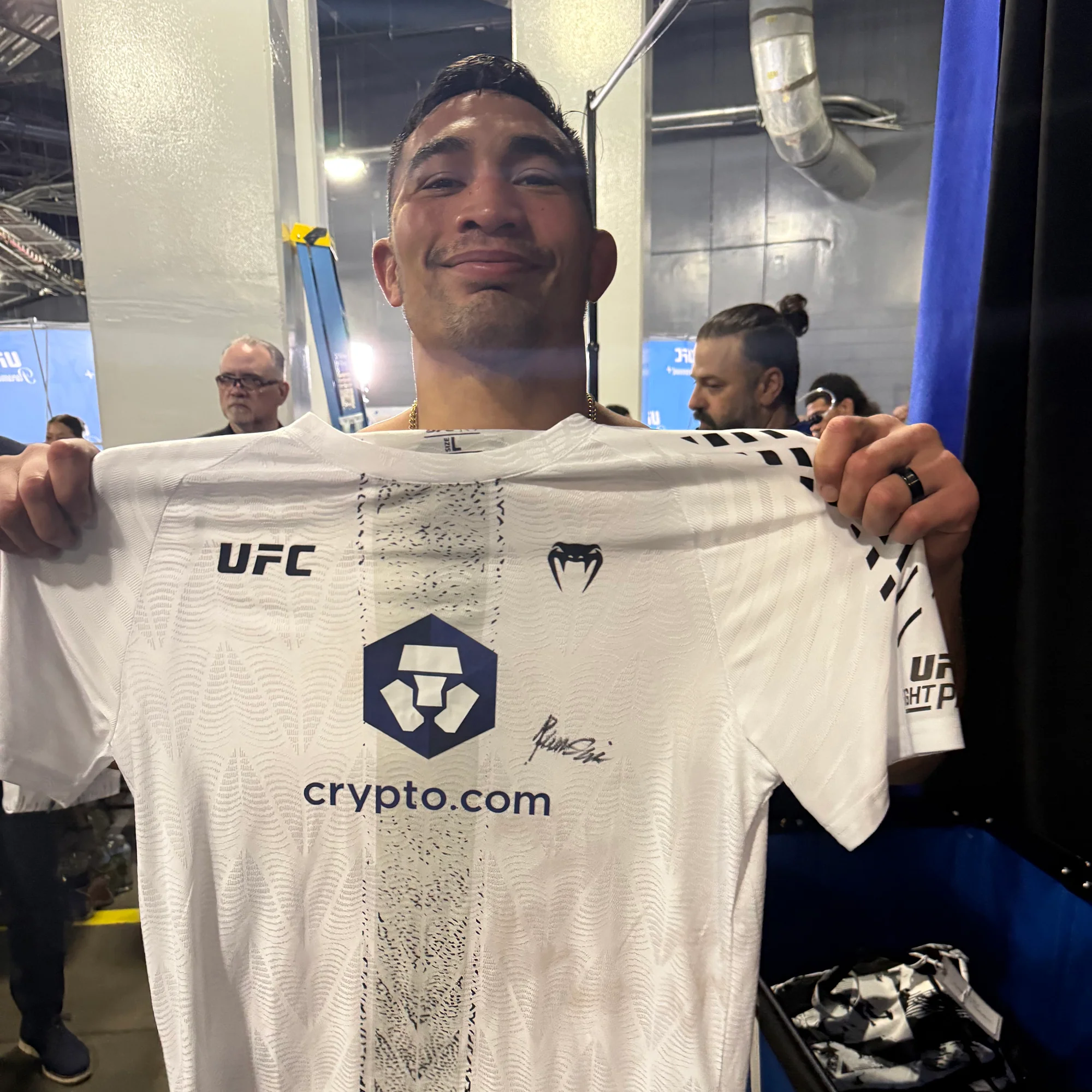 Punahele Soriano Signed 1-of-1 Fight Worn Jersey UFC Fight Night: Strickland vs Hernandez - Image 3