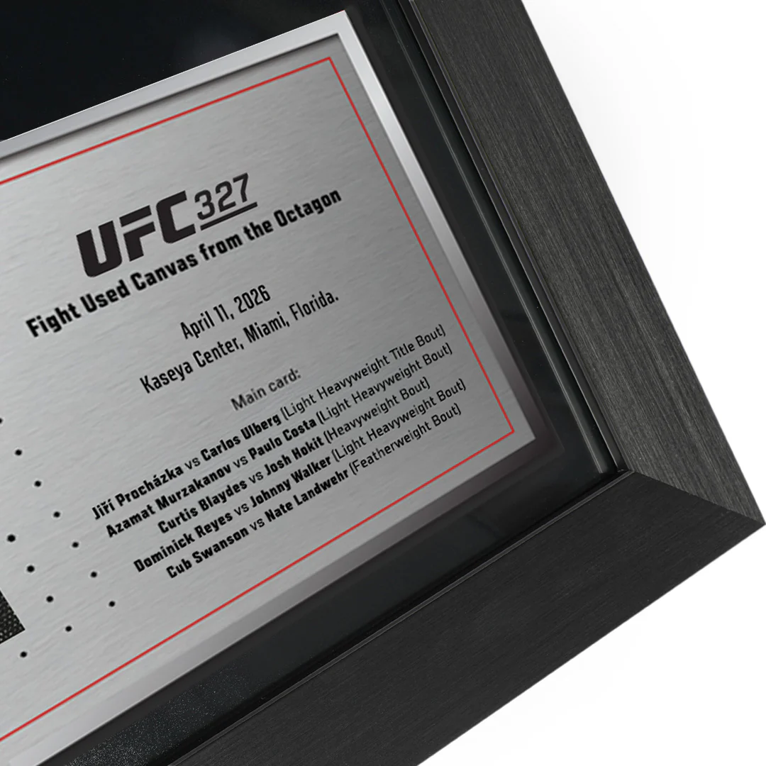 SOLD OUT: UFC 327: Procházka vs Ulberg Name on Canvas - Image 5