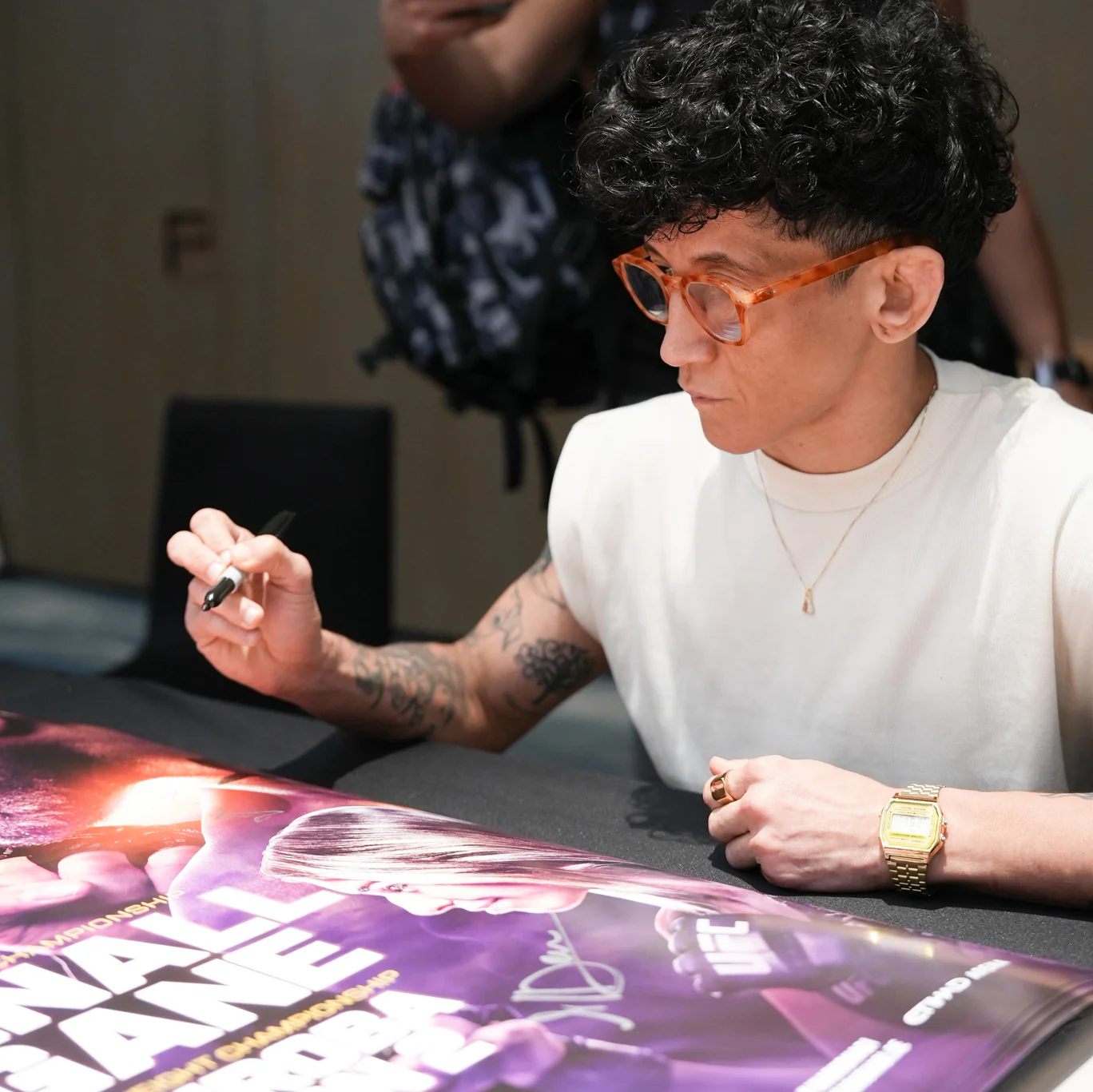 UFC 321: Aspinall vs Gane Autographed Event Poster - Image 9