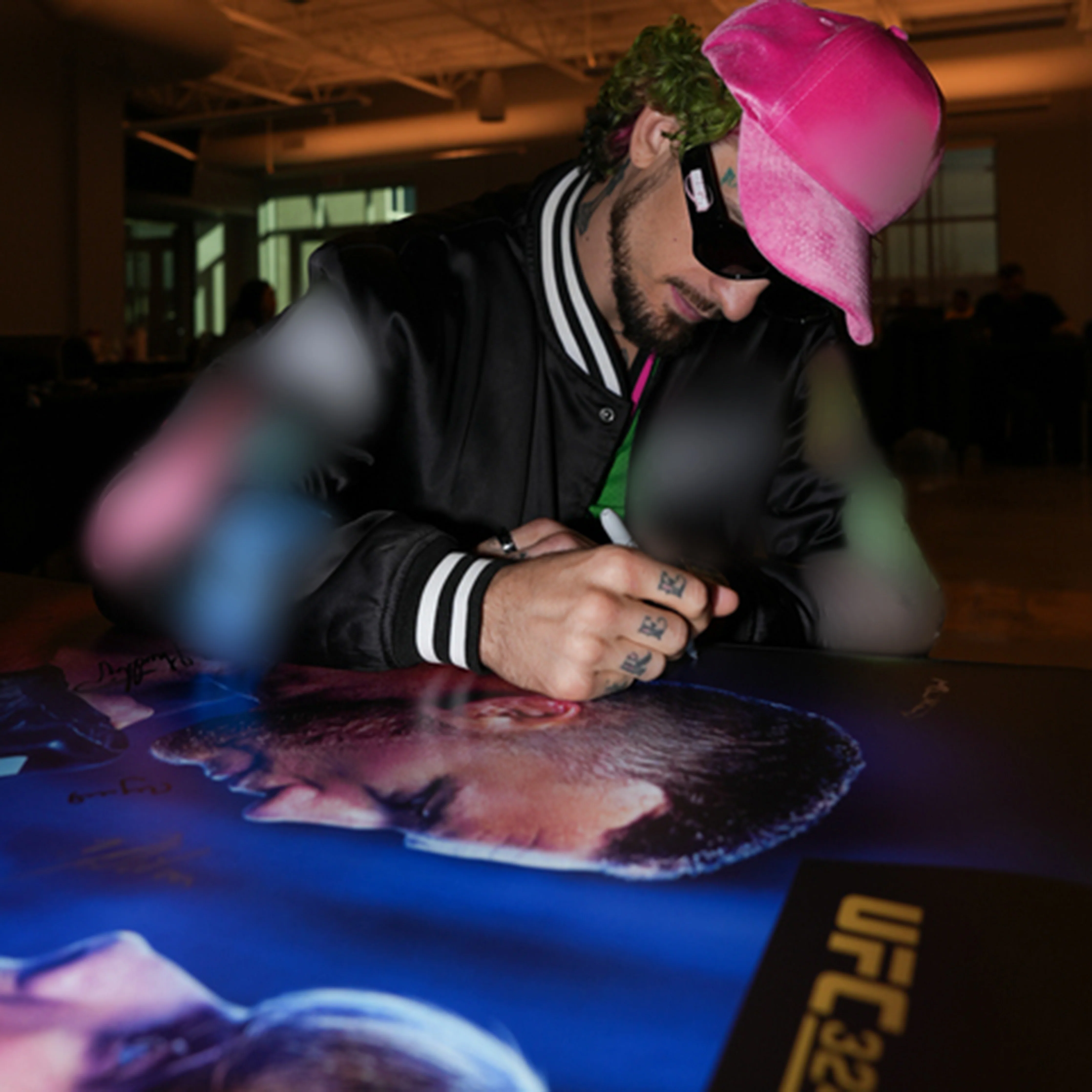 UFC 324: Gaethje vs Pimblett Autographed Event Poster - Image 4