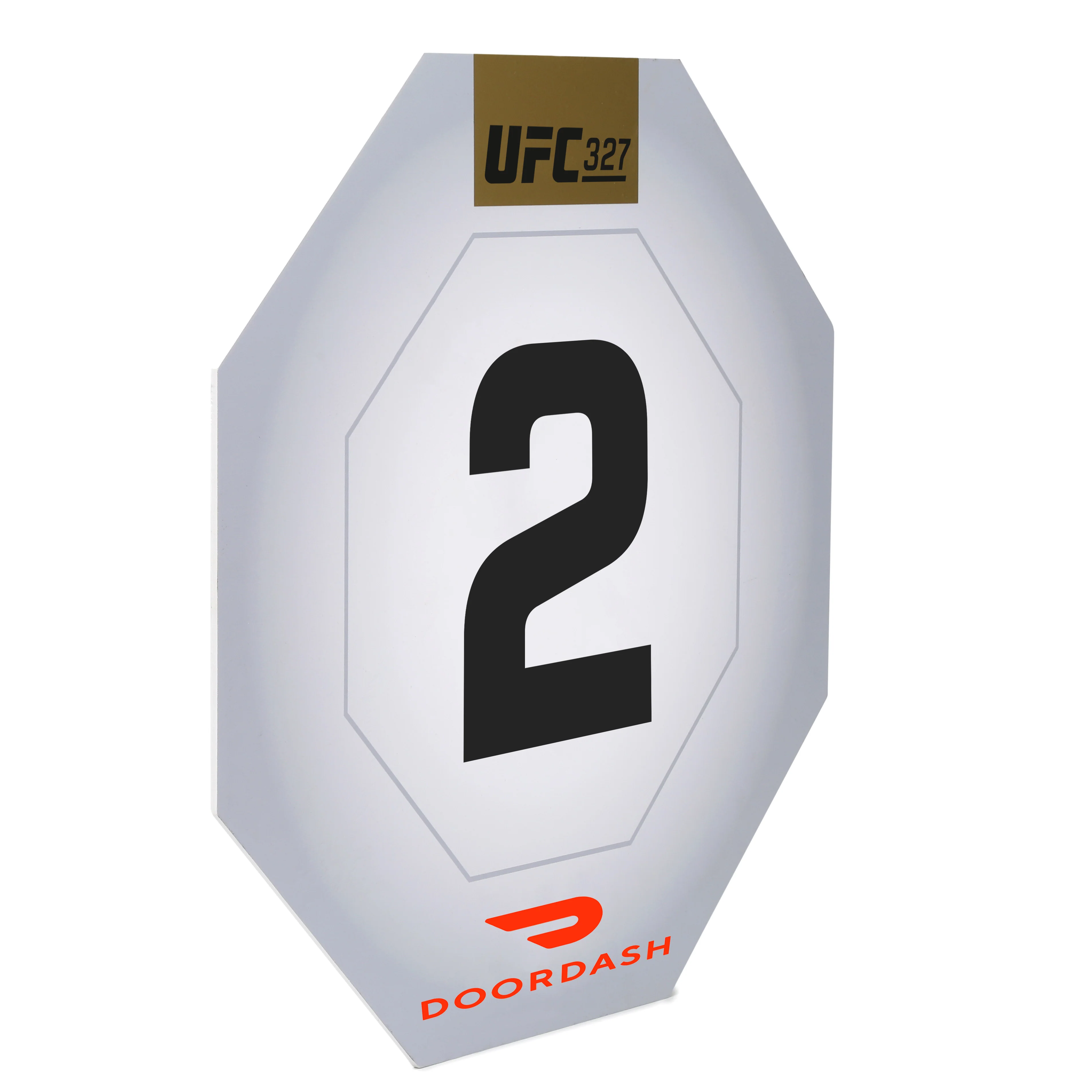 UFC 327: Procházka vs Ulberg Event Used Round Card Two - Image 2