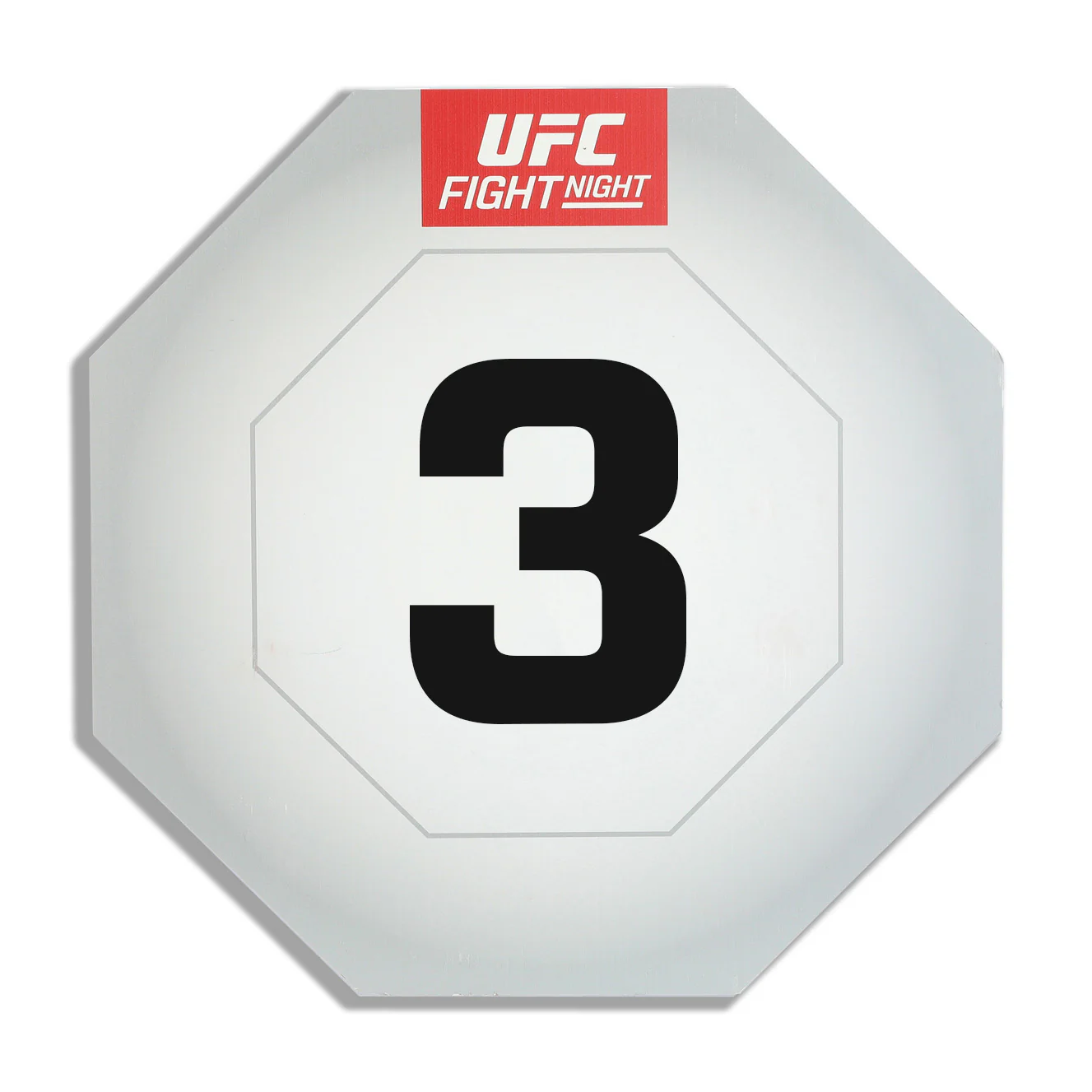 UFC Fight Night: Adesanya vs Pyfer Event Used Round Card Three