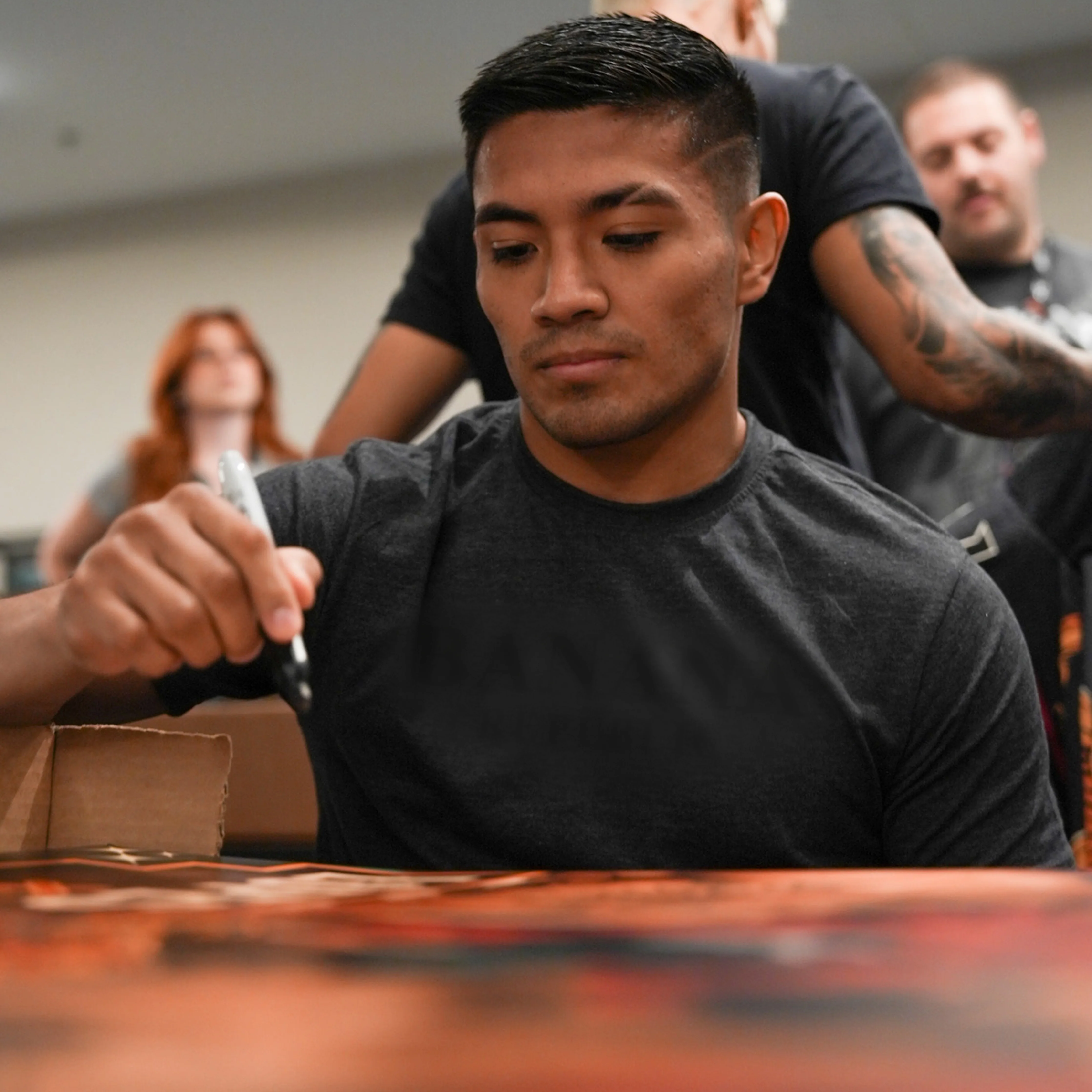 UFC Fight Night: Lopes vs Silva Autographed Event Poster - Image 5
