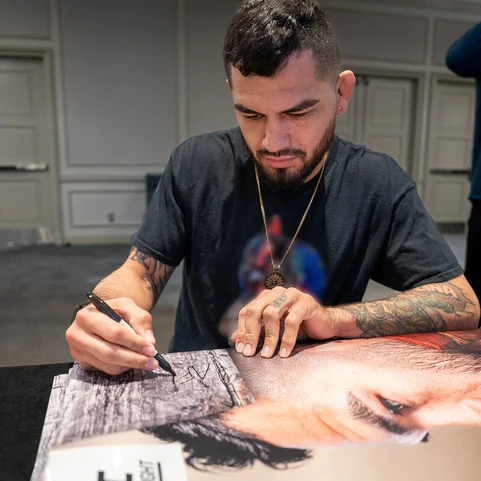 UFC Fight Night: Strickland vs Hernandez Autographed Event Poster - Image 8