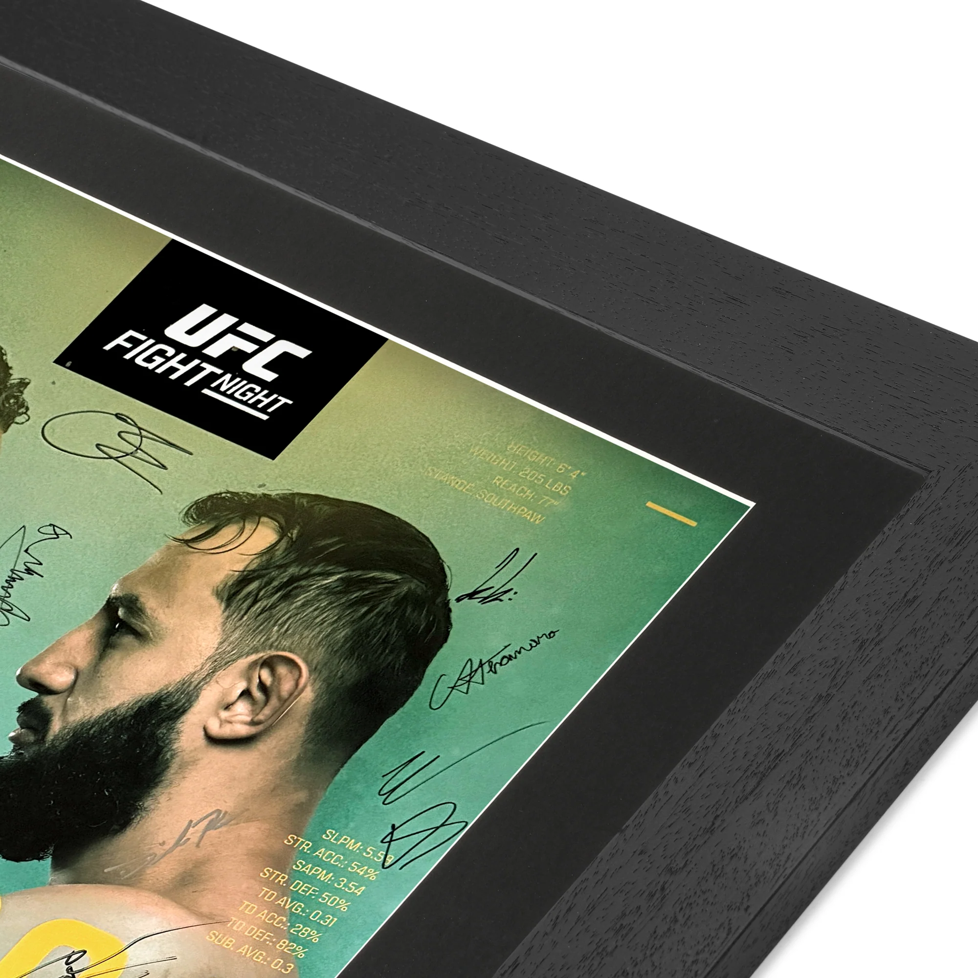 UFC Fight Night: Ulberg vs Reyes Autographed Event Poster - Image 8