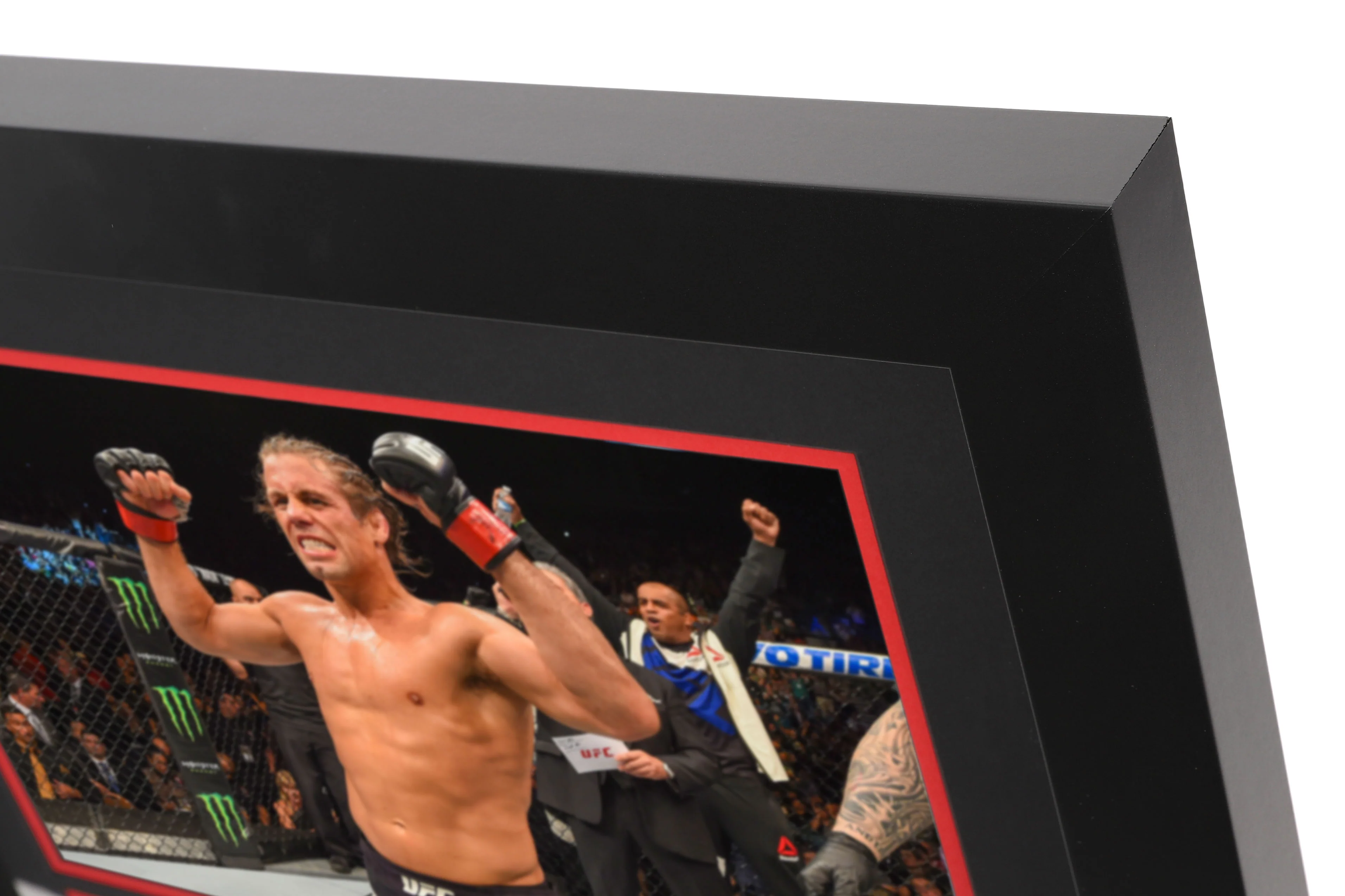 Urijah Faber UFC 194 Signed Canvas & Photo - Image 4